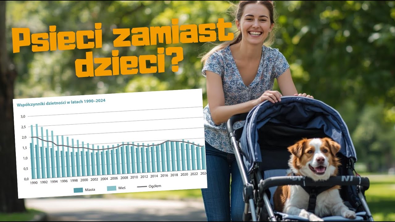 Czy niska dzietność jest przez psieci? Nie, ale...