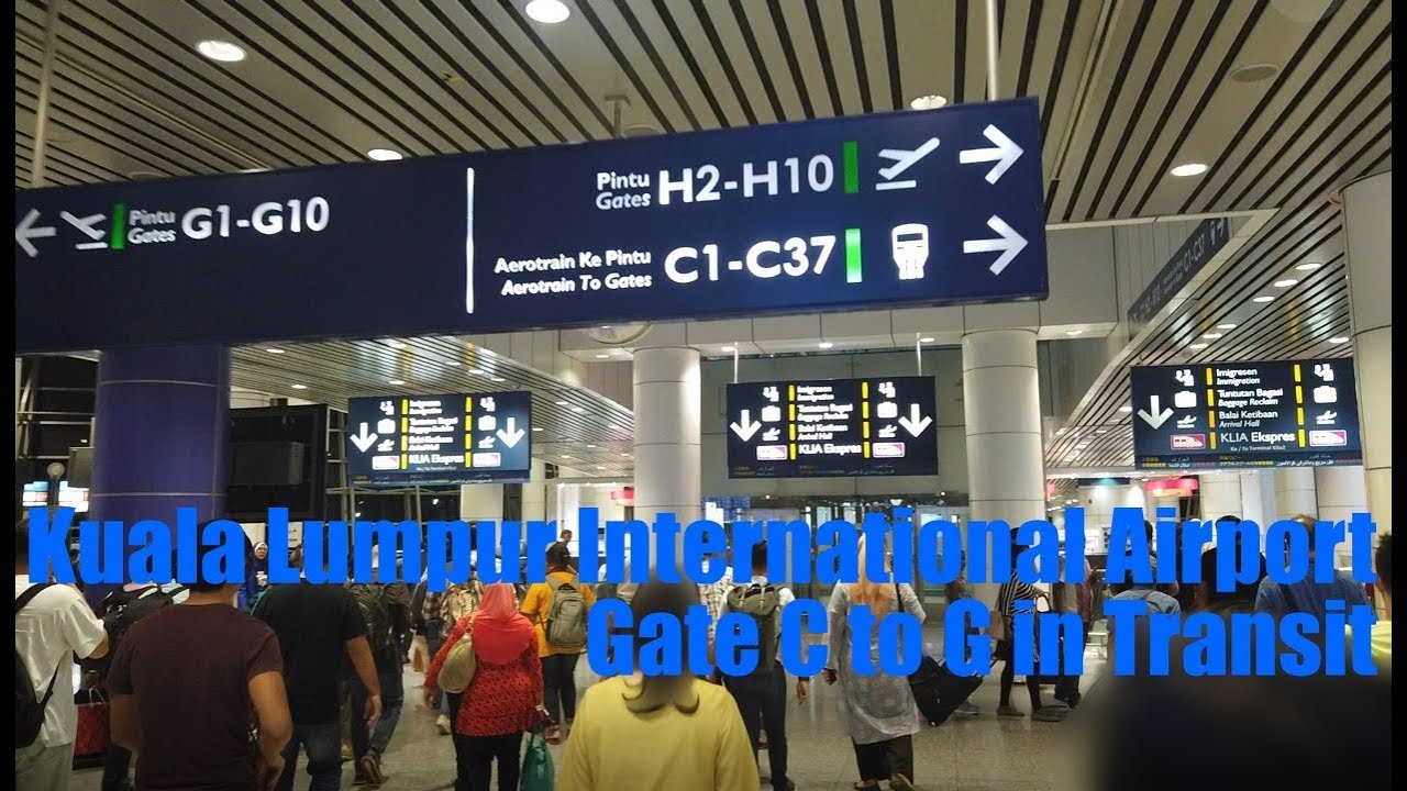 Kuala Lumpur International Airport - in transit