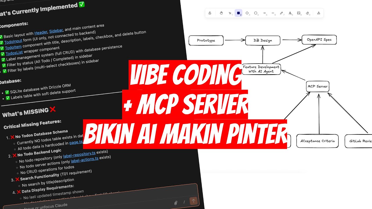 Vibe Coding! MCP Server Untuk Feature Development Dengan AI
