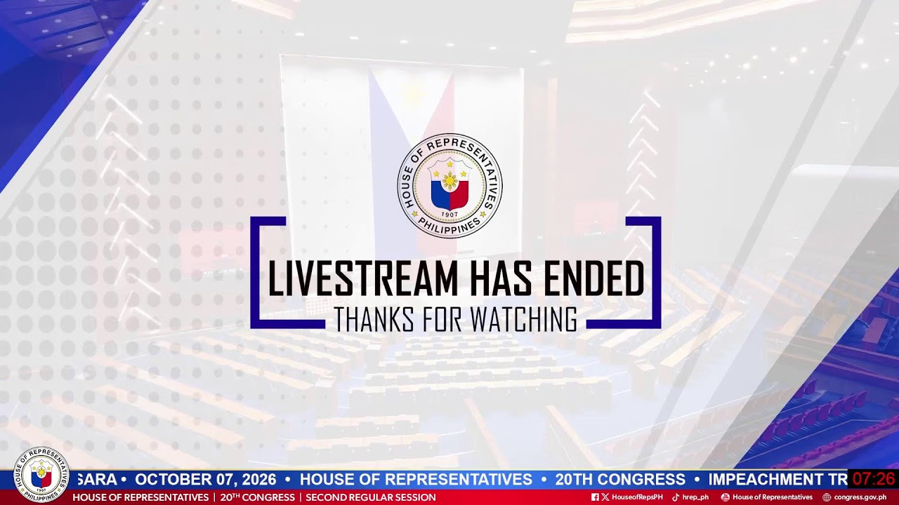 IMPEACHMENT TRIAL OF VP SARA DUTERTE (DAY 35)
