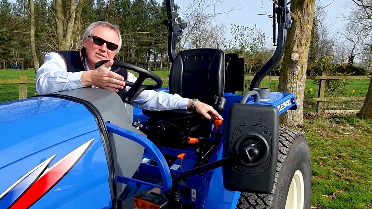 ISEKI TLE3410 Tractor Demonstration