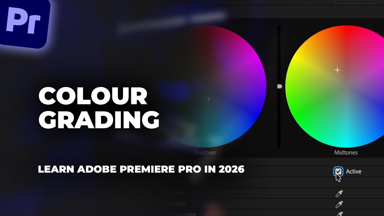 Цветокоррекция — Изучение Adobe Premiere Pro в 2026 году — Эпизод 11