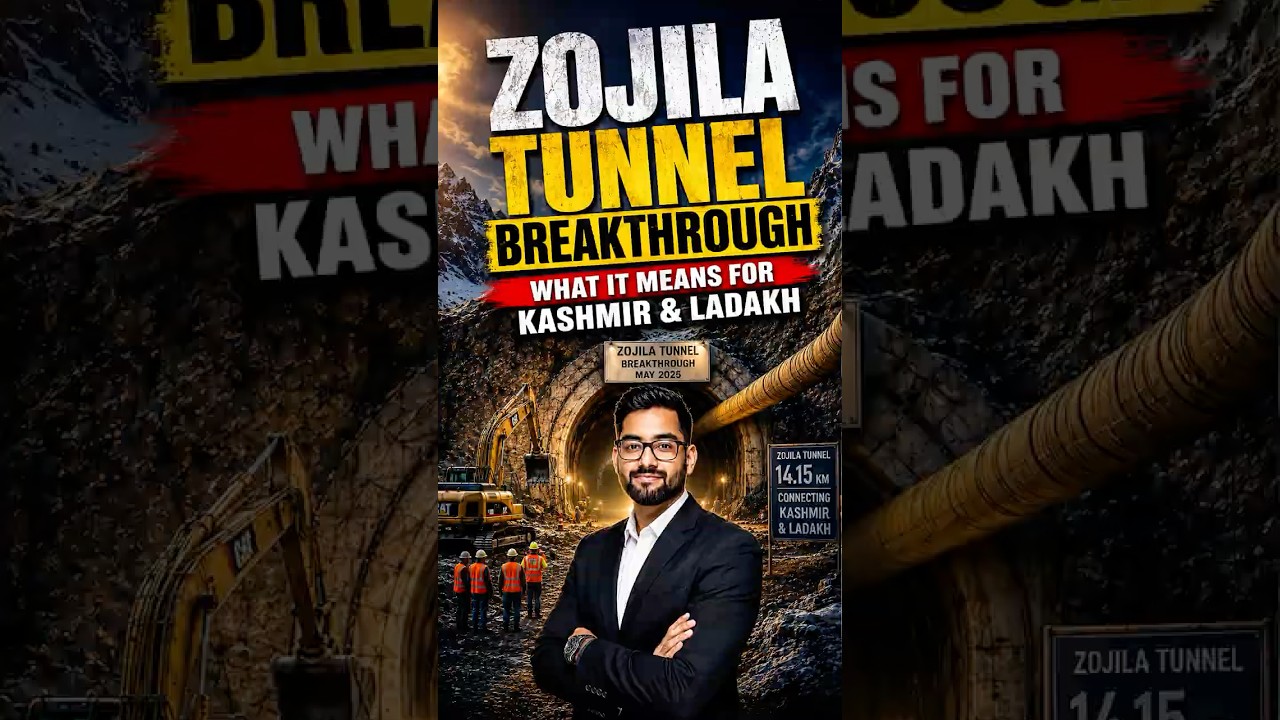 Zojila Tunnel: Features, Significance & Strategic Importance