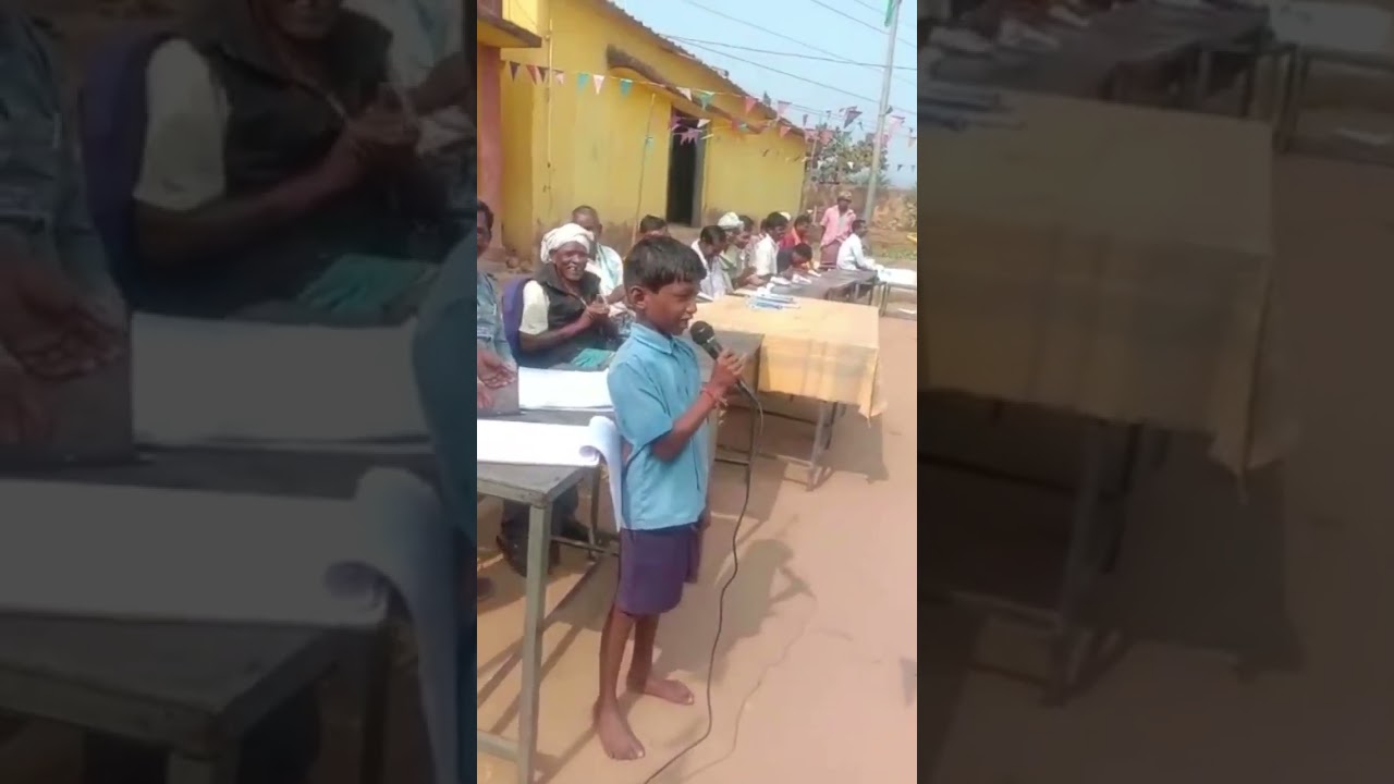 हल्बी गाना 😛 हल्बी वीडियो स्कूल के छात्र ने गया 😂लोन मेरी धारुन बाती घर हेतो राय 😃 Halbi Video