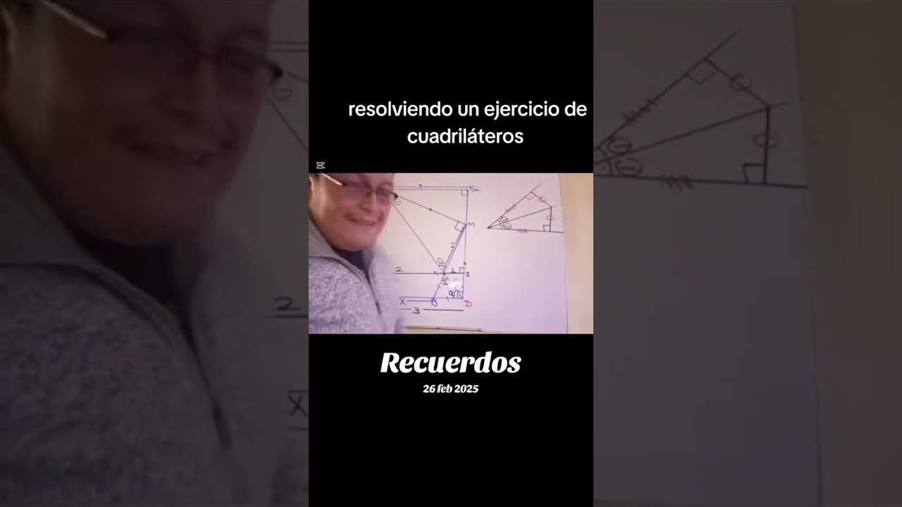 Resolviendo un ejercicio de cuadrilatero aprendiendo geometría 