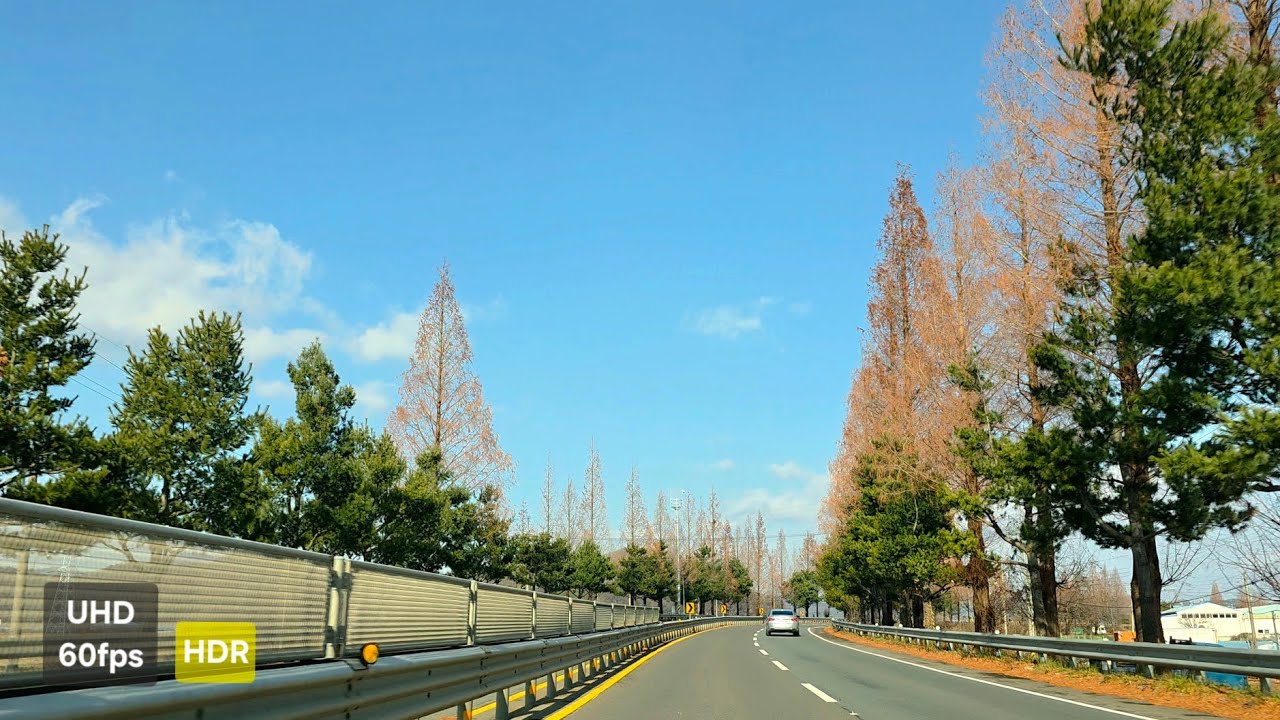 부산 외곽 고속도로 드라이브｜의령 가는 길｜Healing Piano Drive｜Korea Scenic Highway
