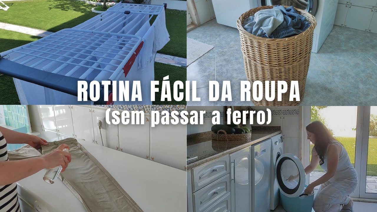 Como simplifiquei a lavagem da roupa: tirar nódoas, cuidar da roupa e evitar passar a ferro #limpeza