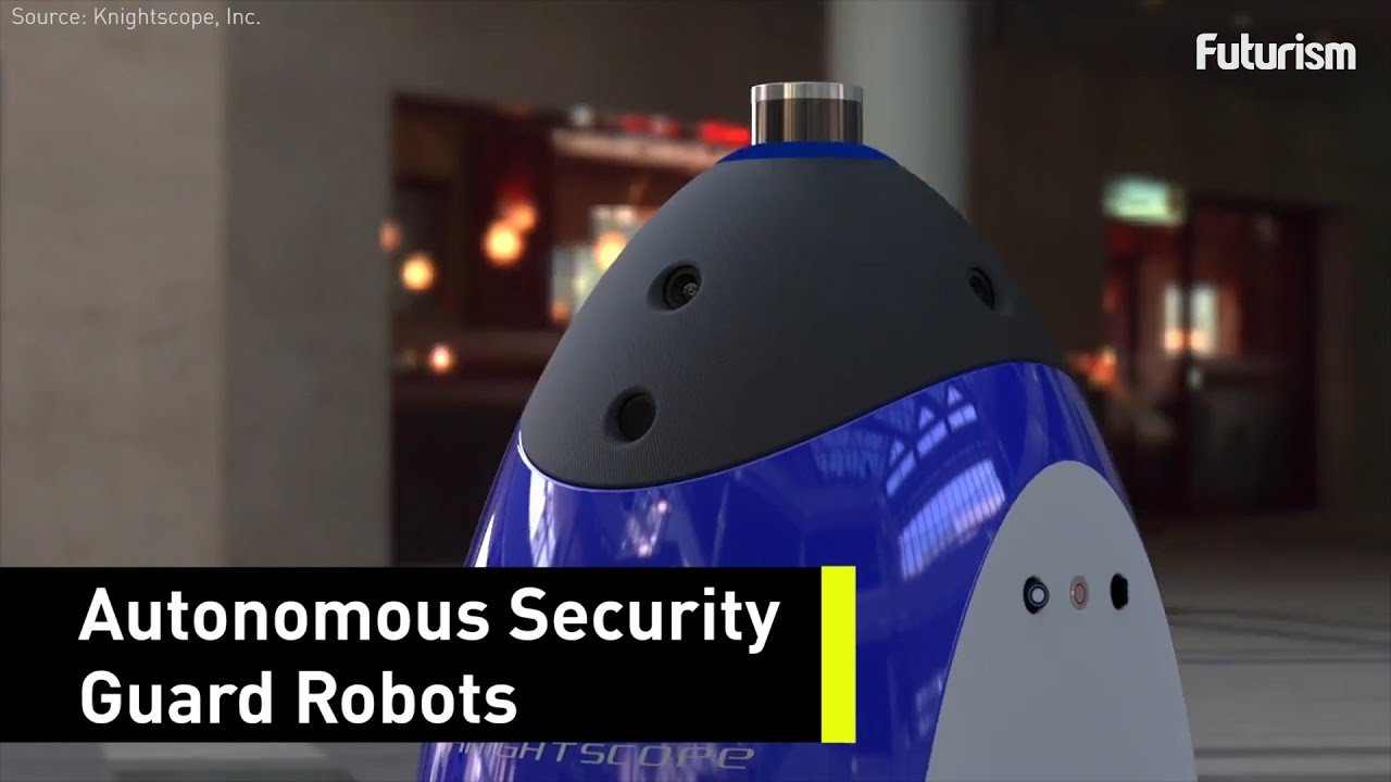 Security Guard Robots Could Cut Crime in Half