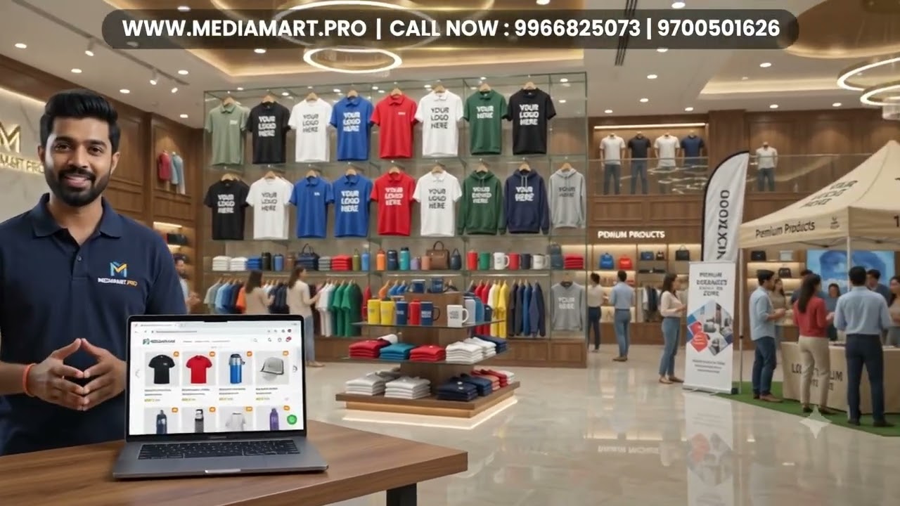 Customized Hoodies, T Shirts & Promotional Products  MEDIAMART PRO