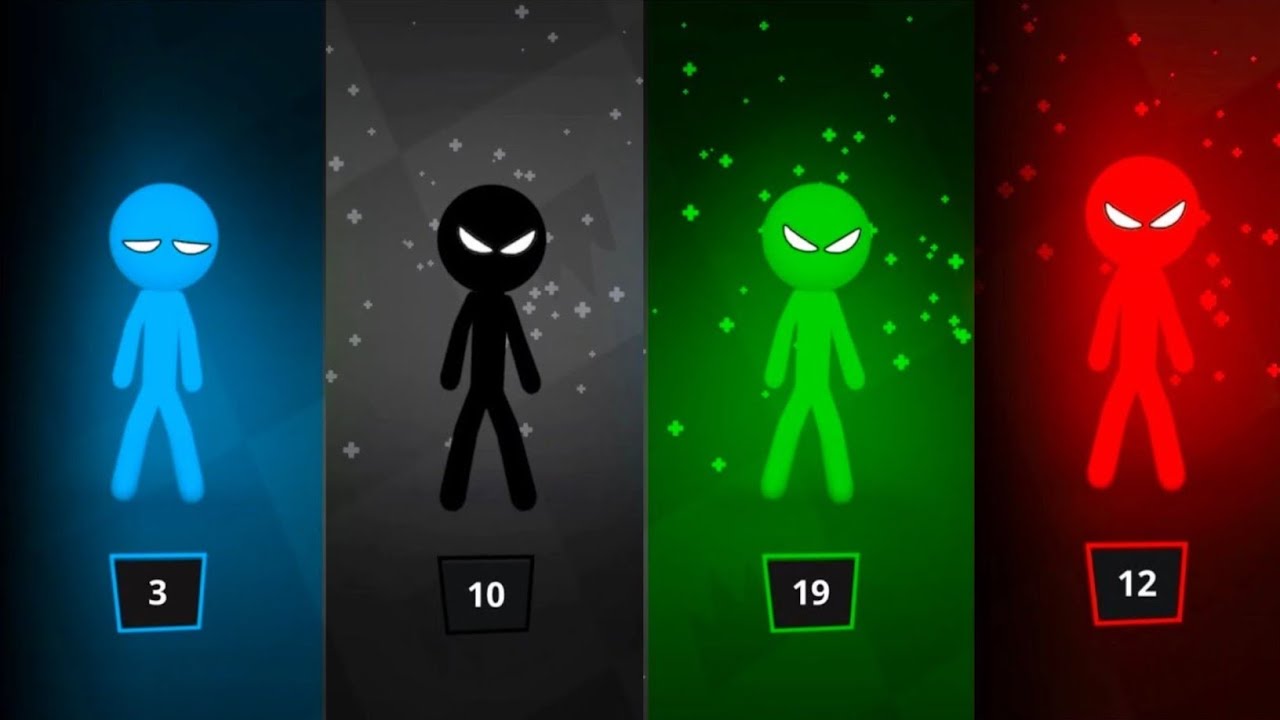 Полное прохождение турнирного режима Stickman Party | Случайные мини-игры | Многопользовательская...