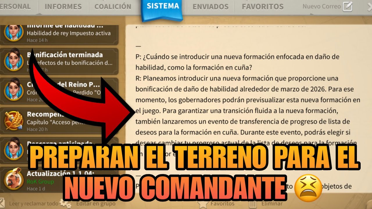 NERFEO A LA INFANTERÍA Y CABALLERÍA - Rise of Kingdoms