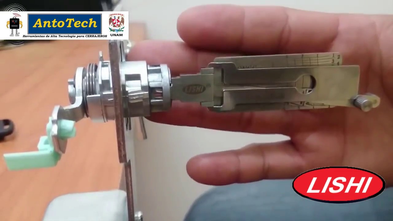 Como usar la Lishi Original, Ganzúa y descifradora