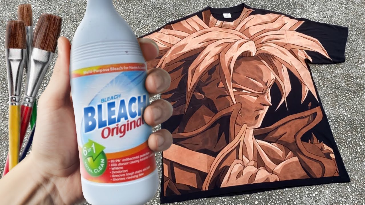 Painted My Shirt With Bleach (Trunks)