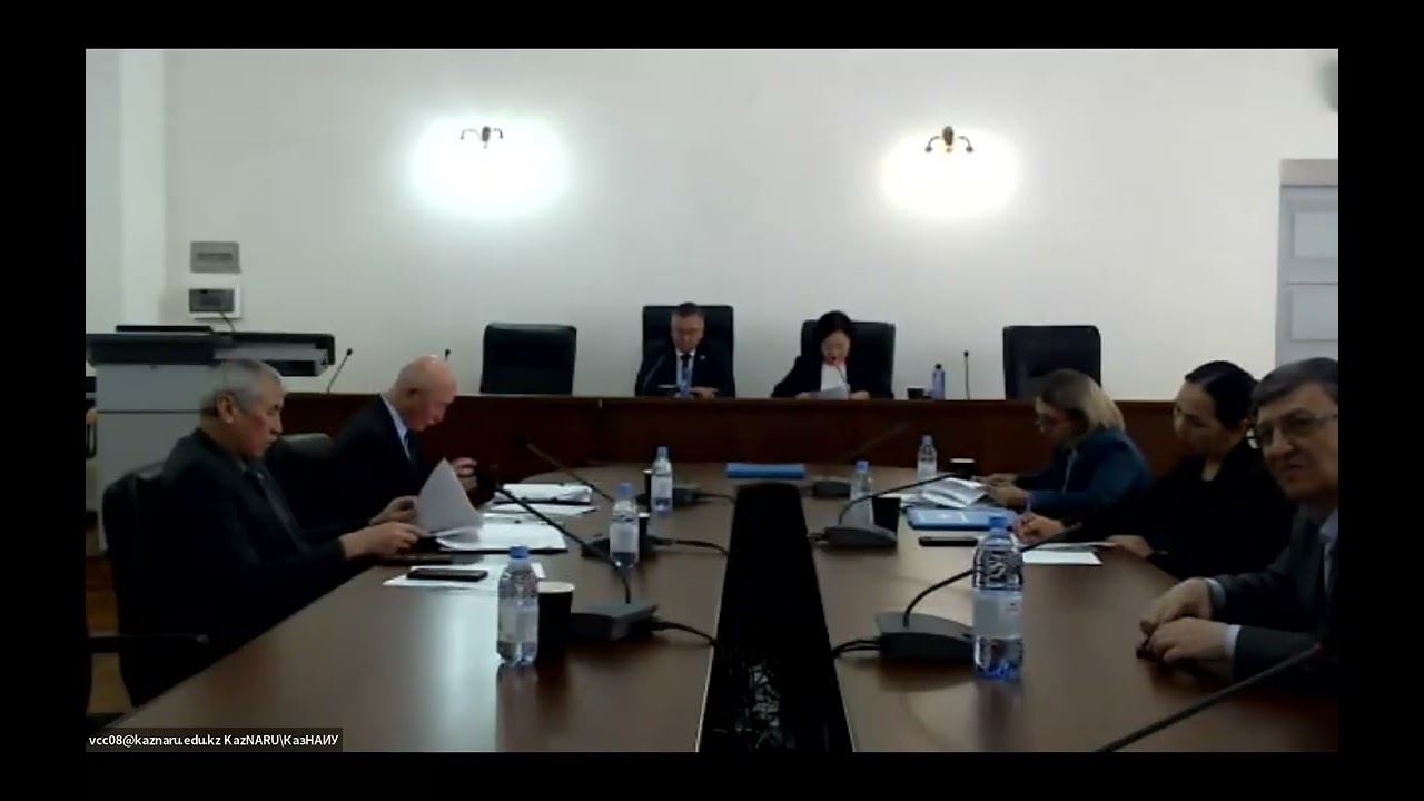 Защита Жандыбаева Оркена Серпинулы