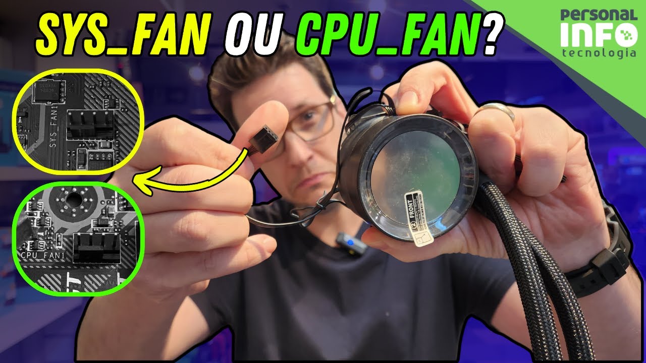 O cabo da BOMBA vai na SYS_FAN ou CPU_FAN? WATERCOOLER: Saiba Onde Realmente Conectar