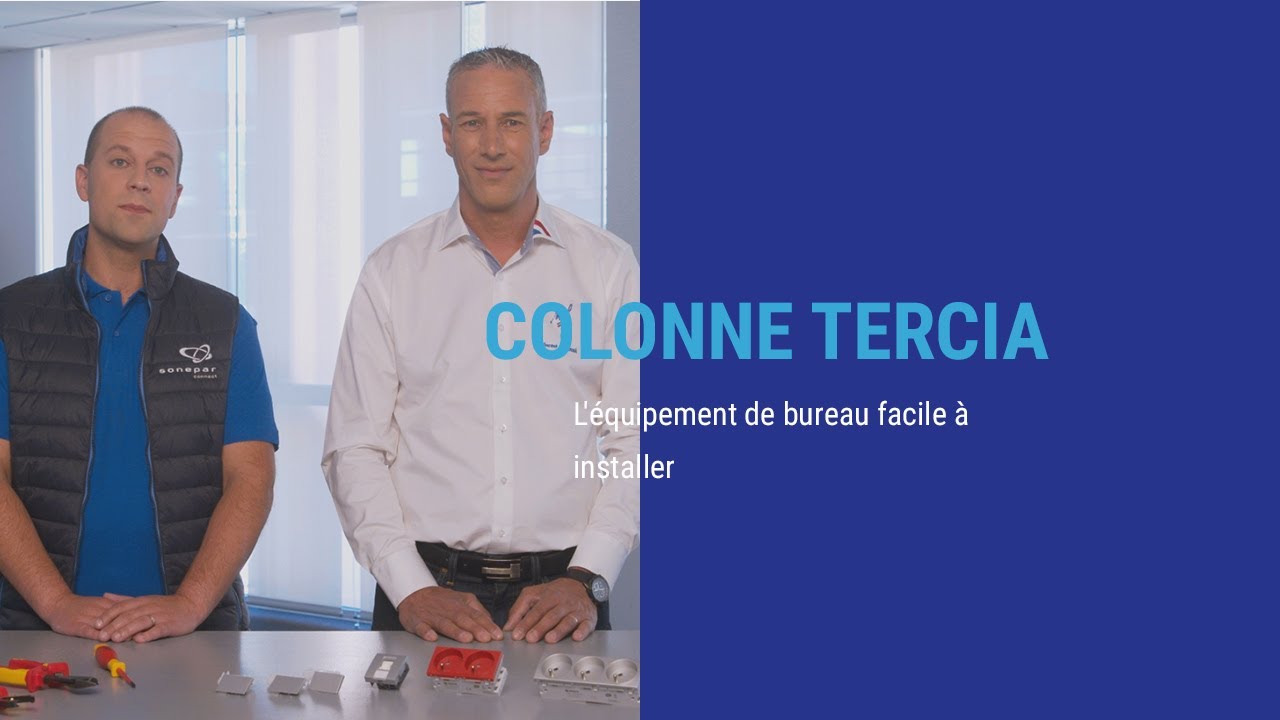 Comment installer une colonne TerCia - Le tuto Sonepar Connect