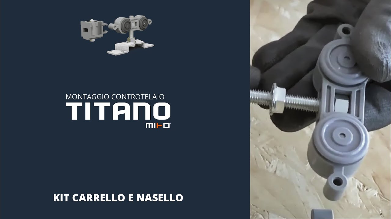 Titano Kit carrello e nasello - Montaggio (assembly)
