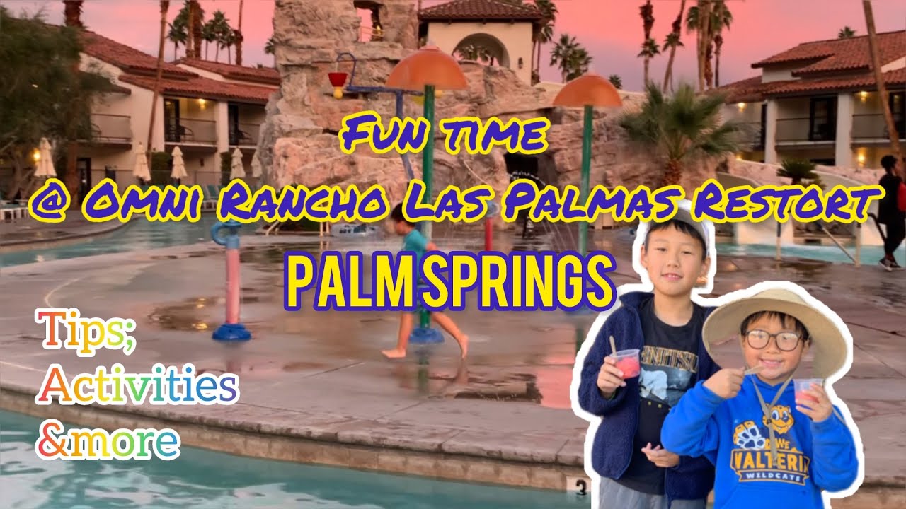 Fun time @ Omni Rancho Las Palmas Resort/Palm Springs #palmsprings #vlog