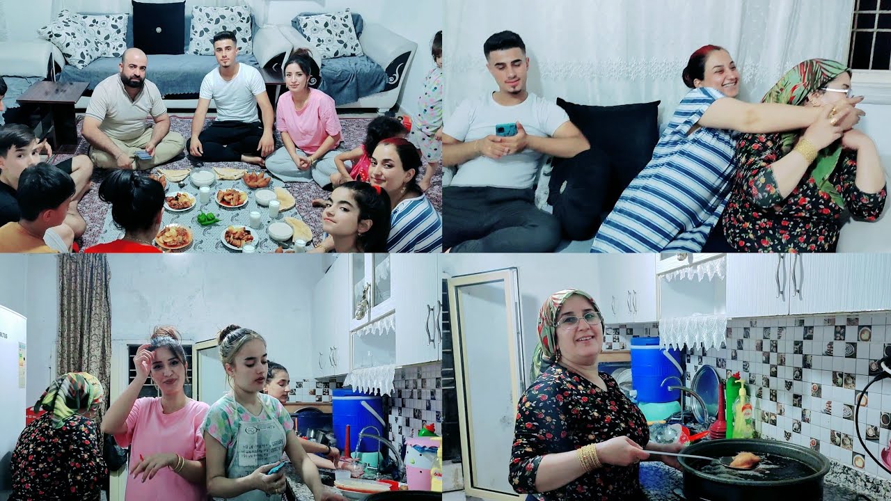 اليوم نظيفه عزمتني على كبه لبنيه على طلب متابعين 🥰😋