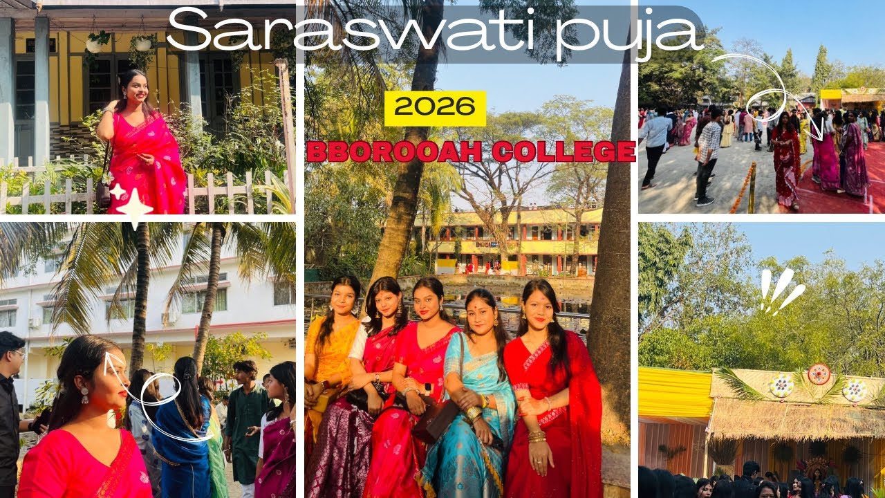 Saraswati Puja 2026 at B. Borooah College 