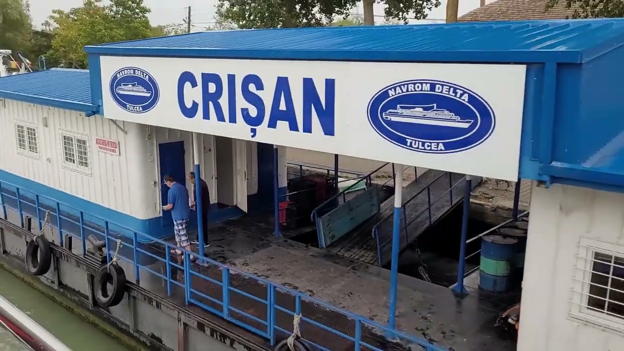 Ziua 8, intoarcerea acasa din Sulina, ne plimbam pe Dunare cu vasul celor de la Navrom