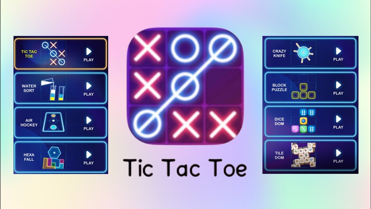 Playing Tic Tac Toe Game