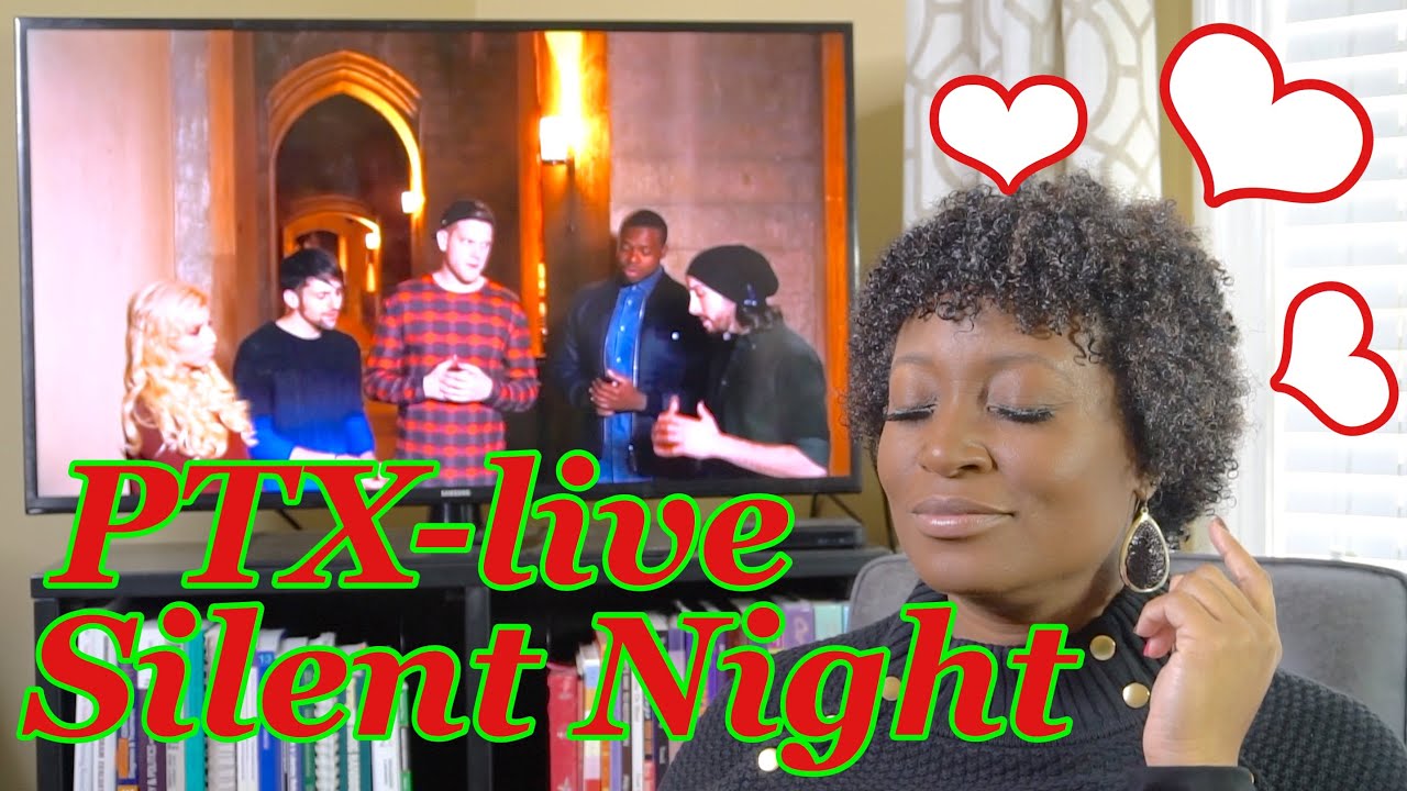 Reaction to Pentatonix Silent night-LIVE | Drew Nation