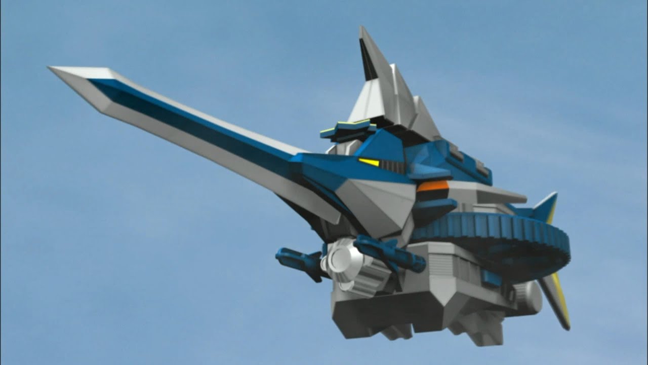 Swordfish Zord and Swordfish Fencer Megazord Debut Fight | Samurai | Power Rangers Official