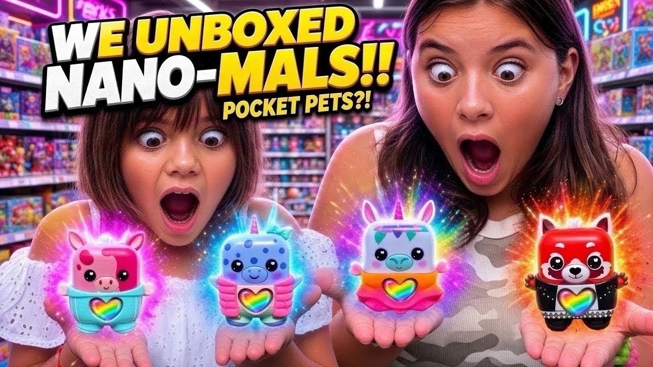Meet Nano-mals: Your New Pocket-Sized Best Friend!