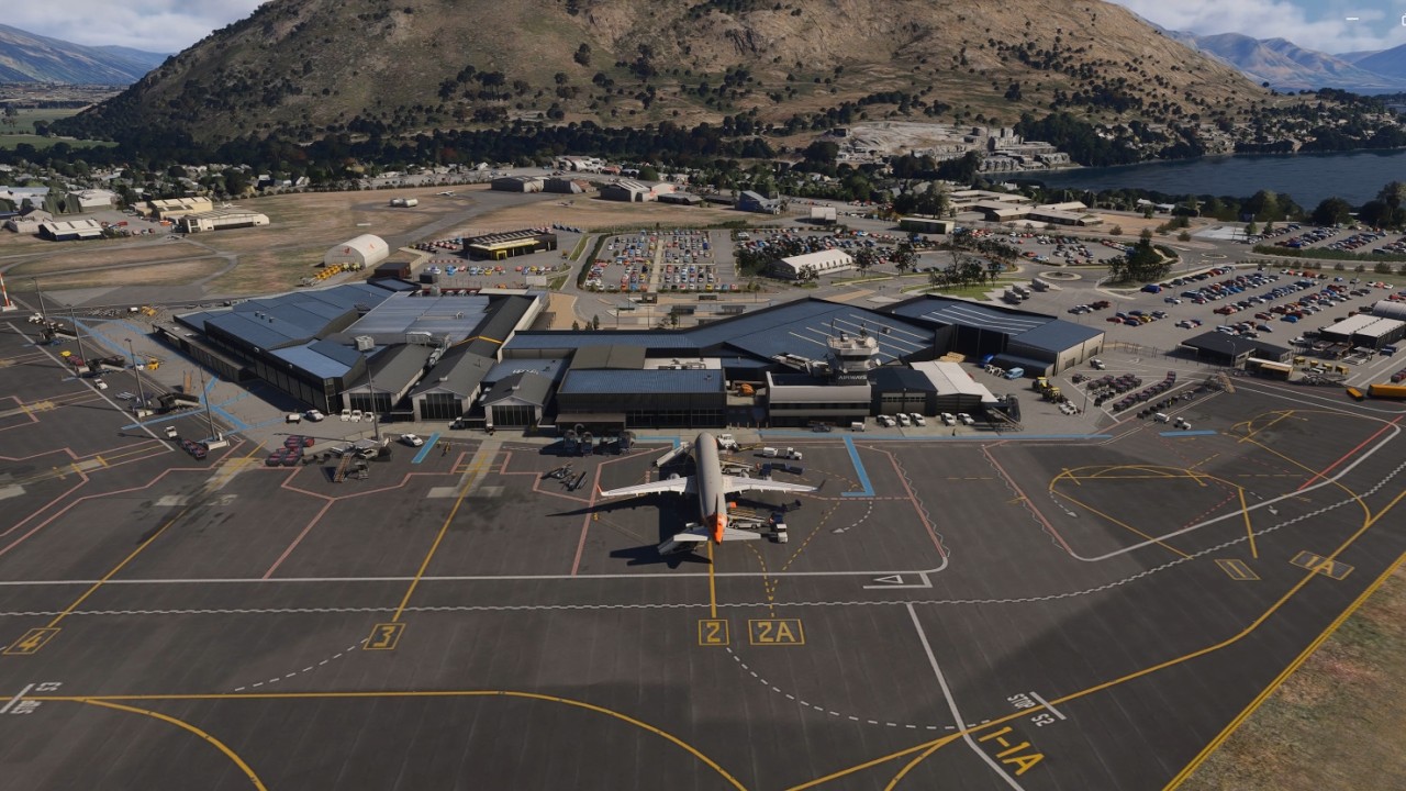MSFS2024: FSLabs Jetstar A321neo Auckland Airport AKL NZAA to Queenstown Airport ZQN NZQN