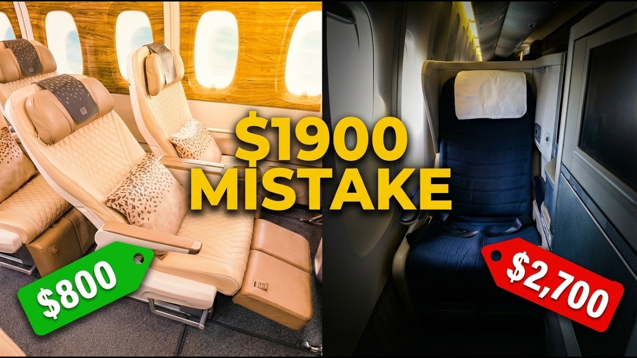Premium Economy or Business Class Which One Should You Choose For Long Haul Flights