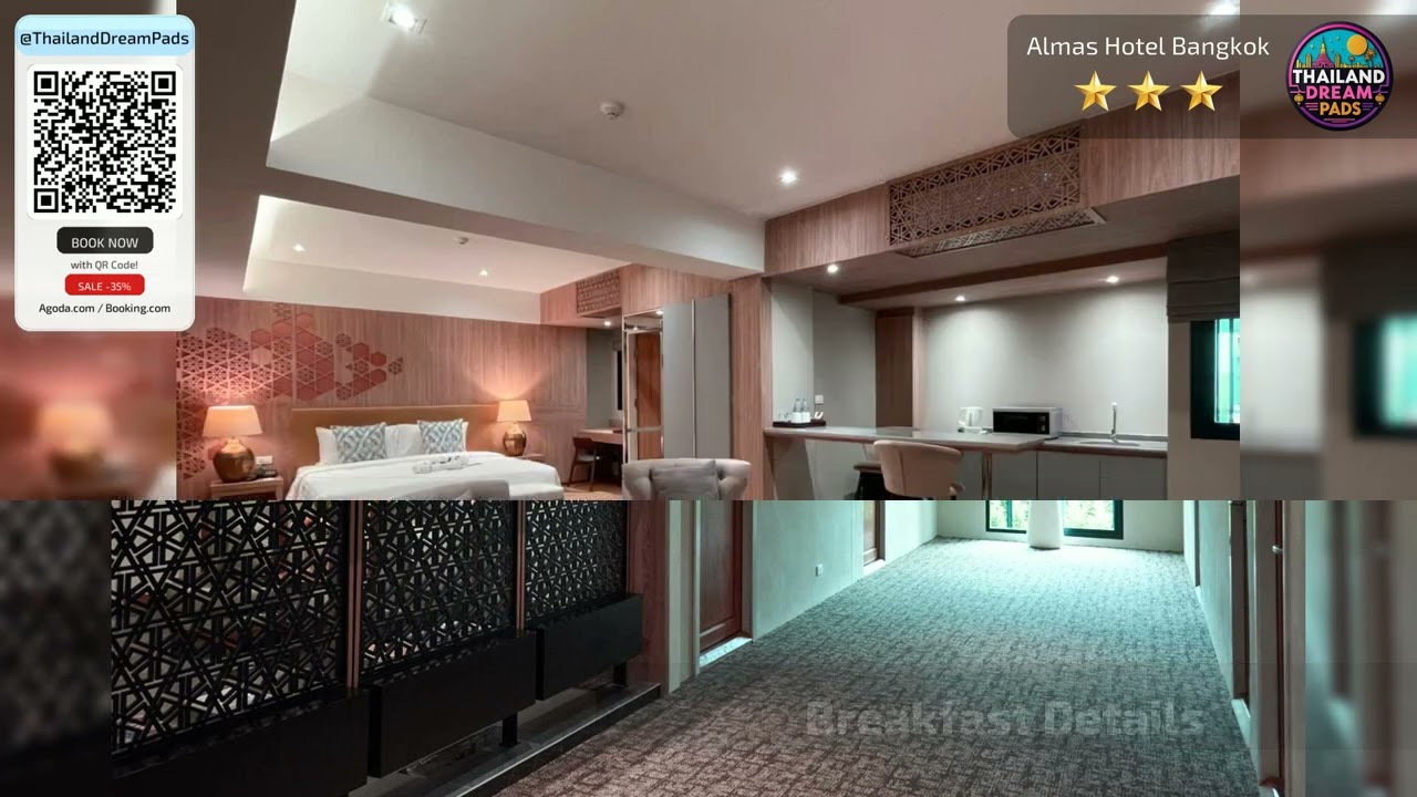 Almas Hotel Bangkok - Hidden Gem Hotel | Bangkok, Thailand🌟