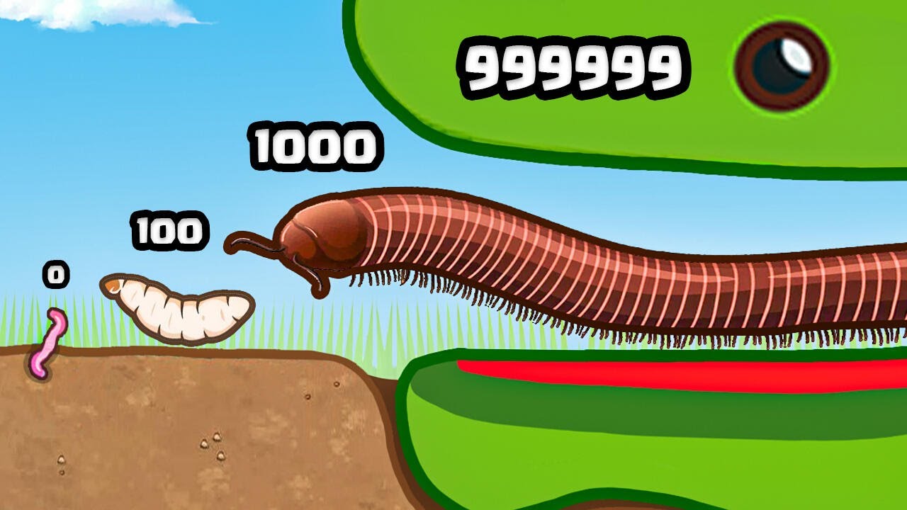 Can I evolve a Worm to MAX SIZE SNAKE?