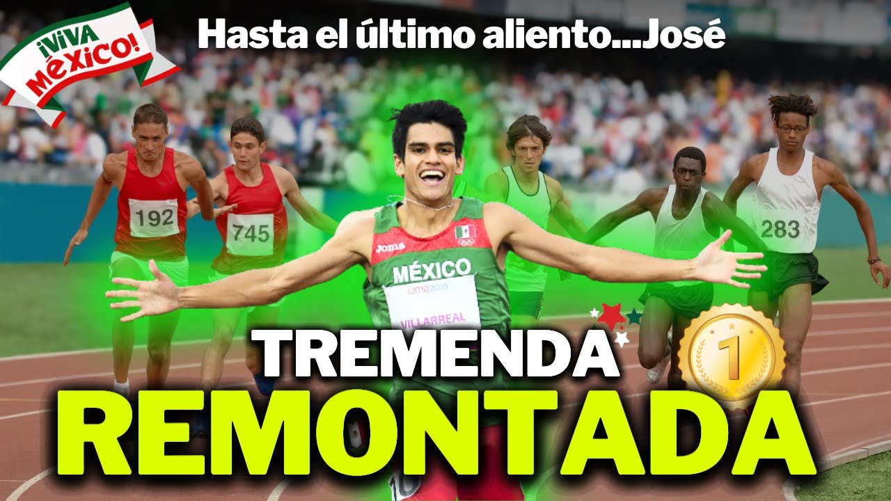 TREMENDA REMONTADA de José Villarreal: Mexicano DEVORA los 1500 metros | Medalla de Oro