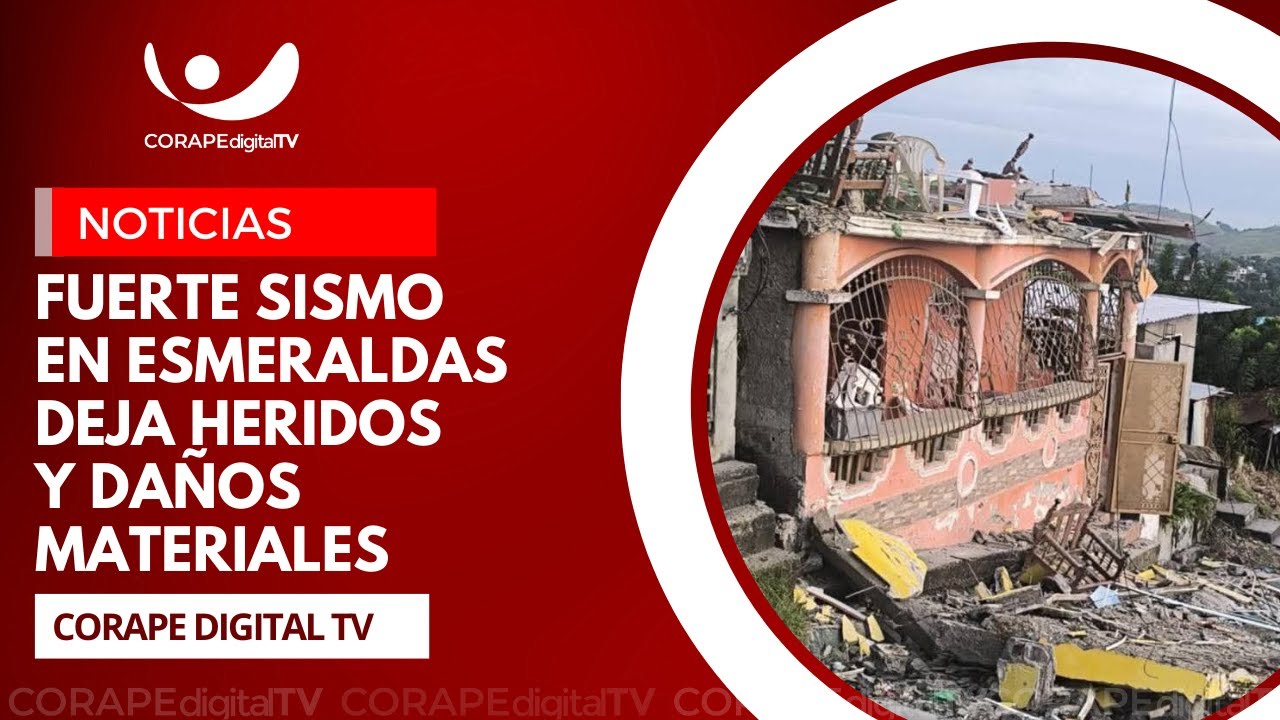 Instituto Geofísico informa sobre sismo de 6 grados en Esmeraldas