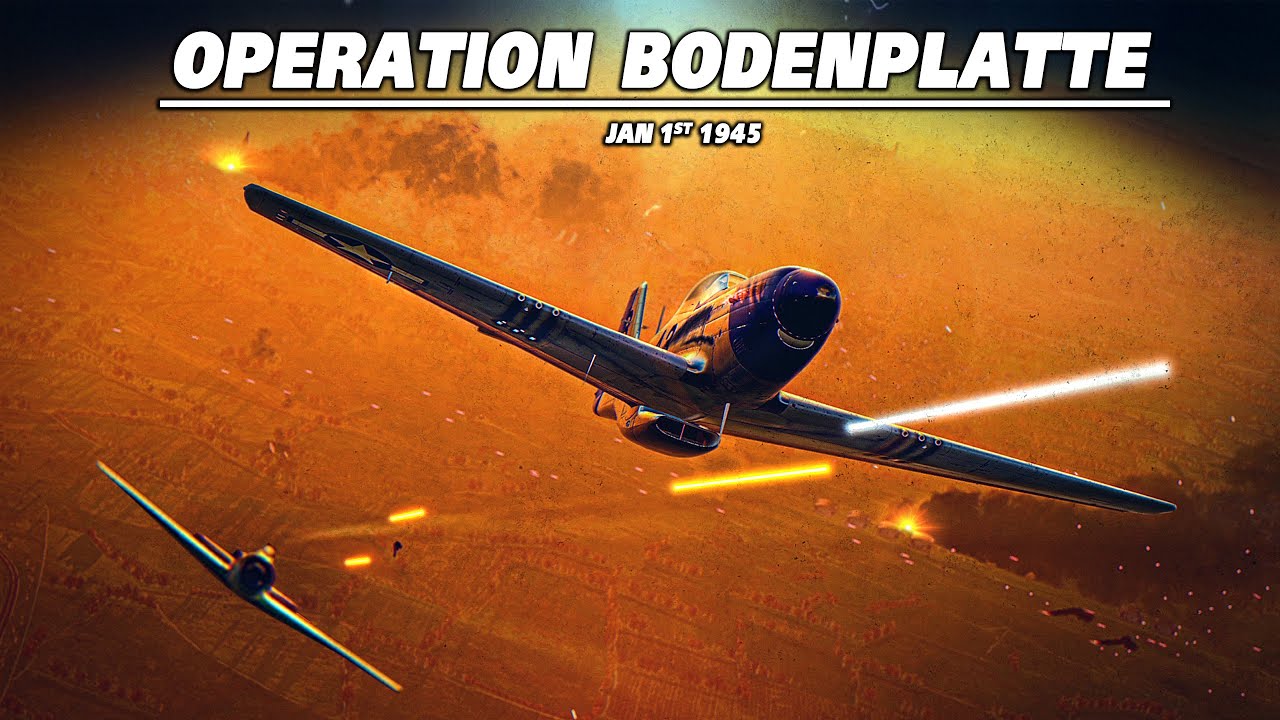 Operation Bodenplatte | P-51D Mustang Over France | Digital Combat Simulator | DCS | WWII | WW2 |
