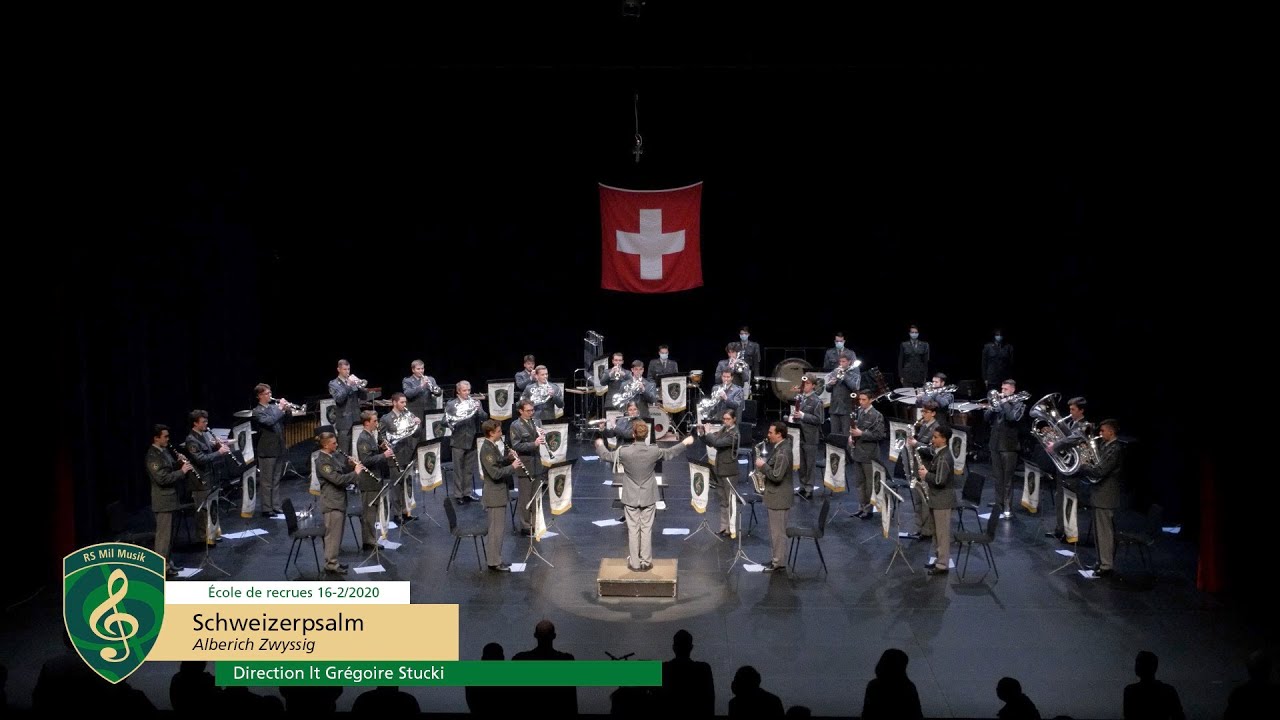 Schweizerpsalm / hymne national - Alberich Zwissyg