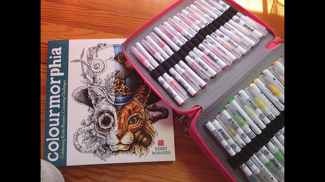 Coloring in Colourmorphia by Kerby Rosanes Part 1