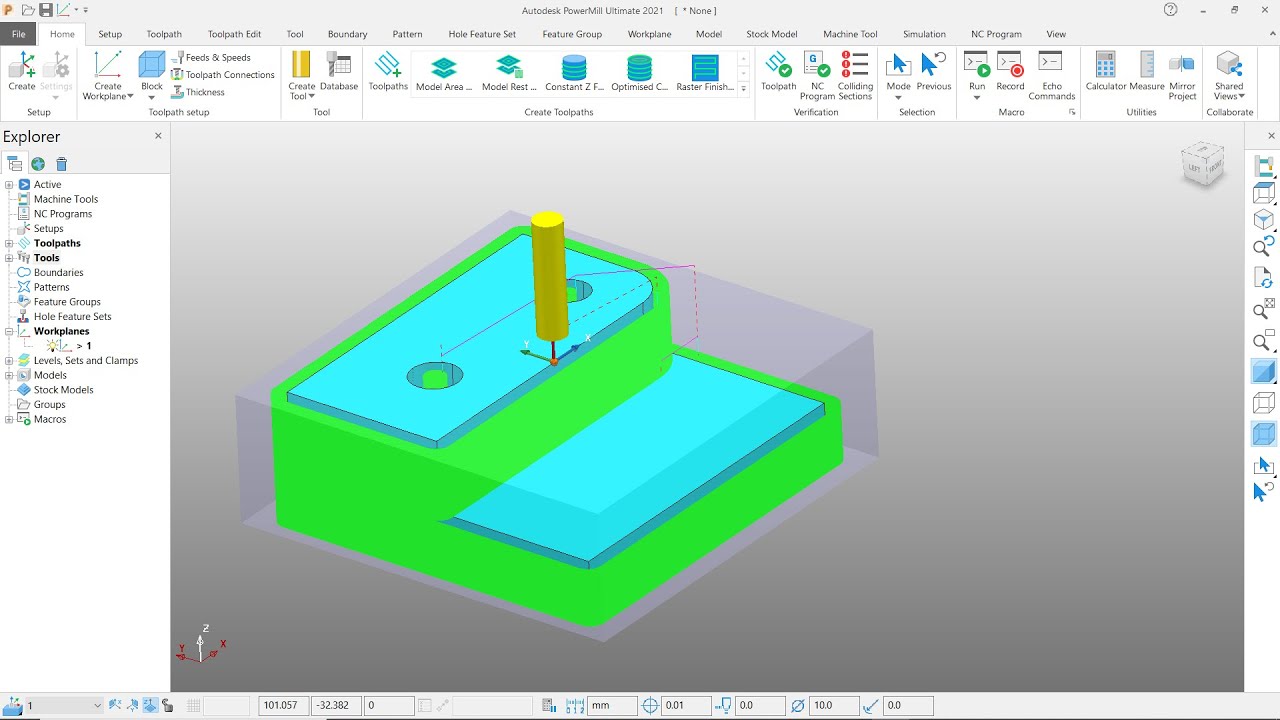 Powermill tutorial Part 9 l آموزش نرم افزار پاورمیل بخش 9