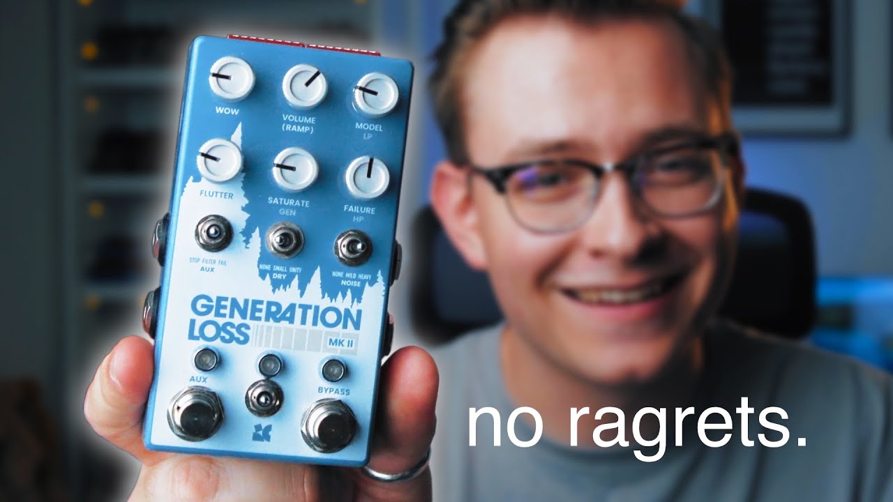 I Spent $400 on a Guitar Pedal That Sounds *Bad* | Chase Bliss Generation Loss MKII