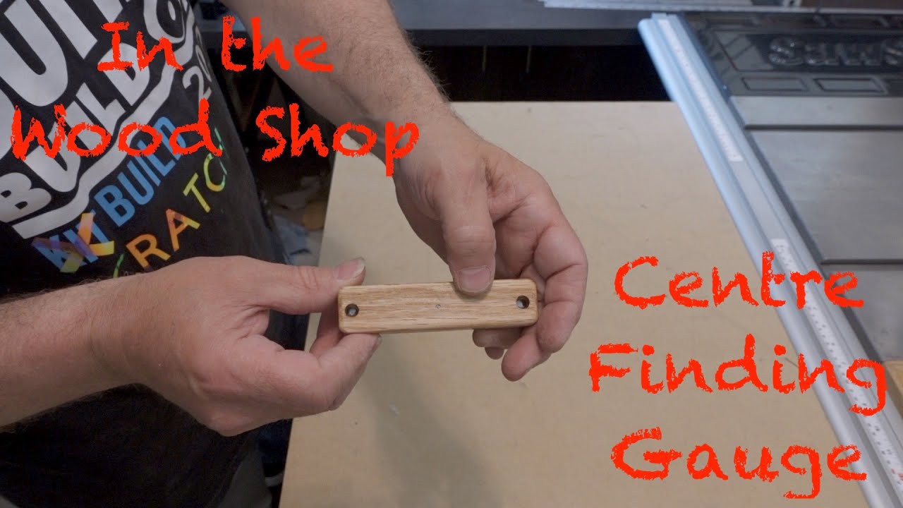 In the Wood Shop - Making a Centre Marking Gauge