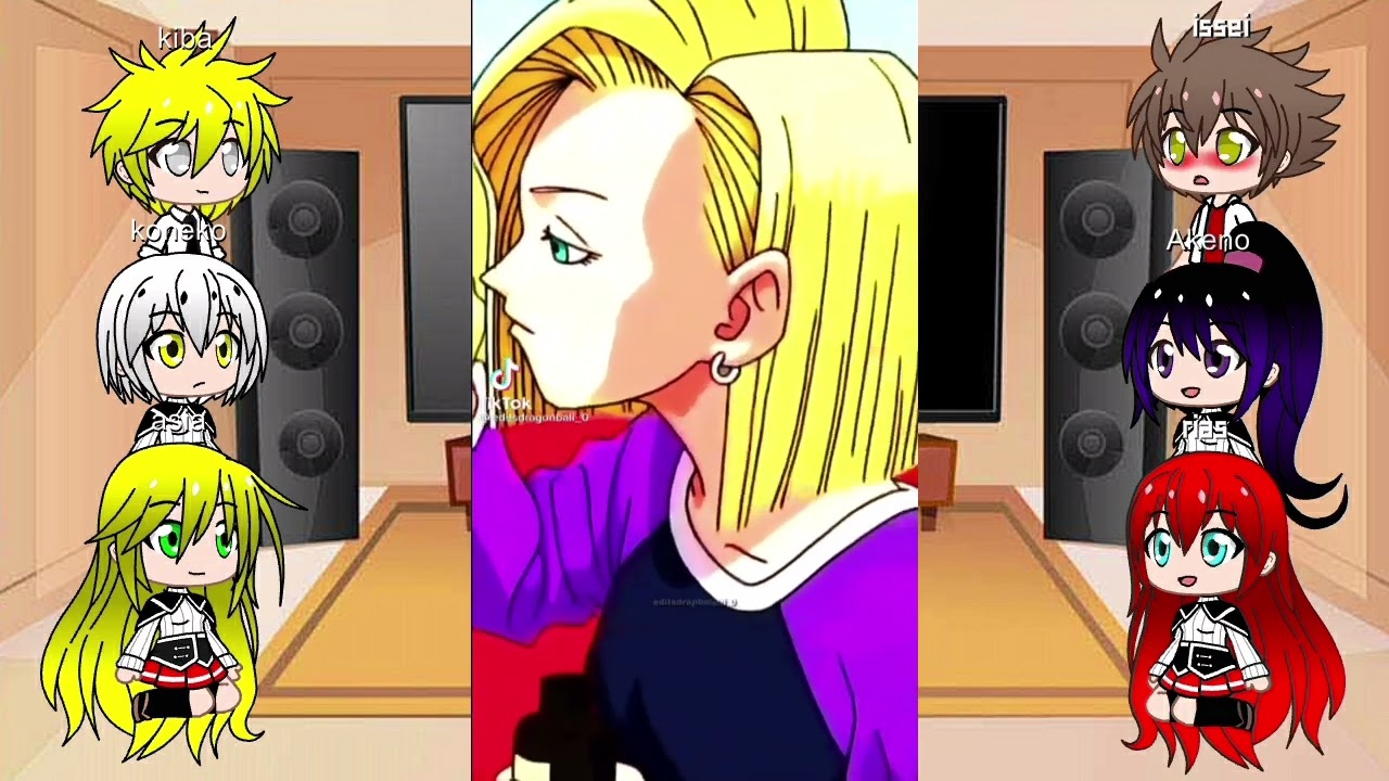 high shool dxd react to a Dragon ball 1/2