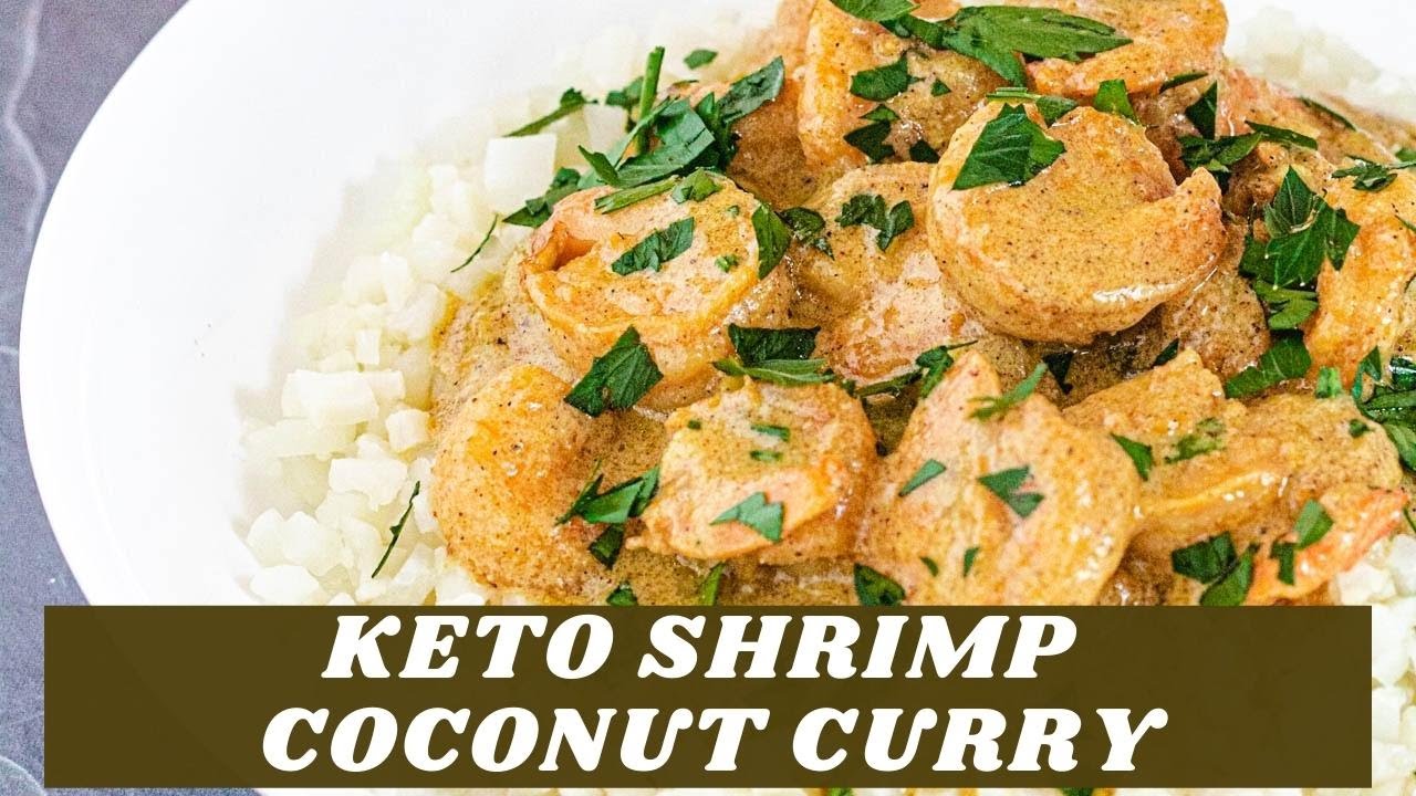 Keto Shrimp Coconut Curry
