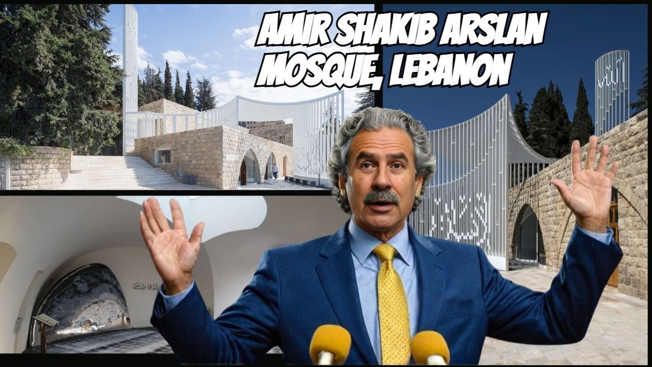 Exploring the Wonders of AMIR SHAKIB ARSLAN MOSQUE, Mouktara, Lebanon
