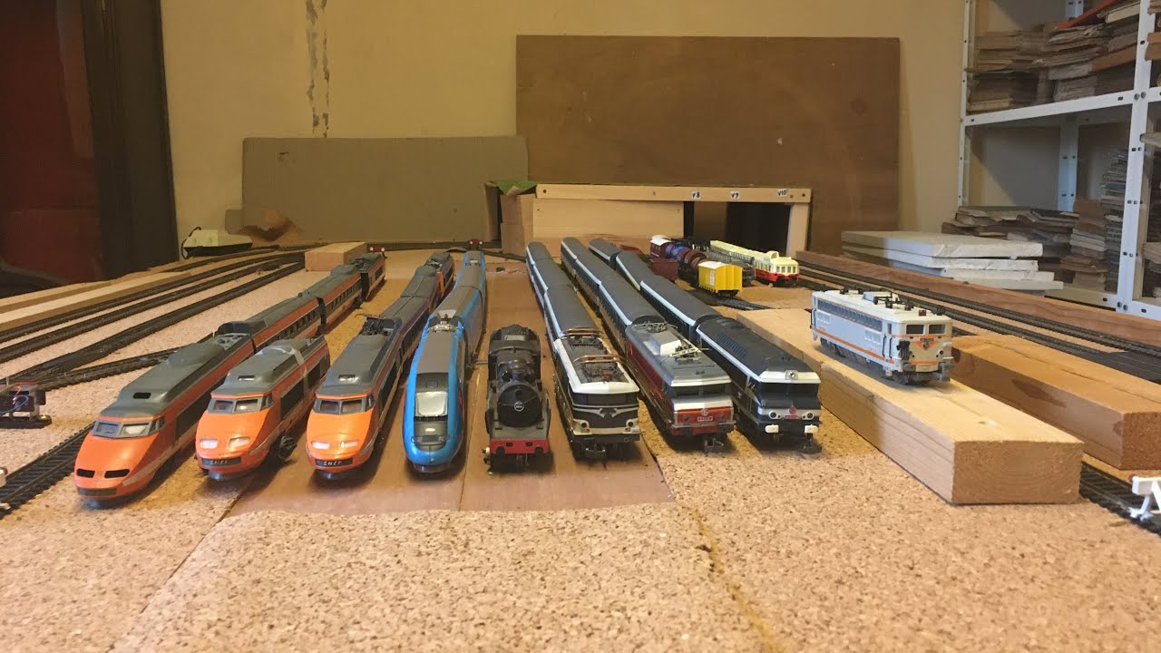 Tous les matériels roulants ferroviaires de mon oncle réunis ! 