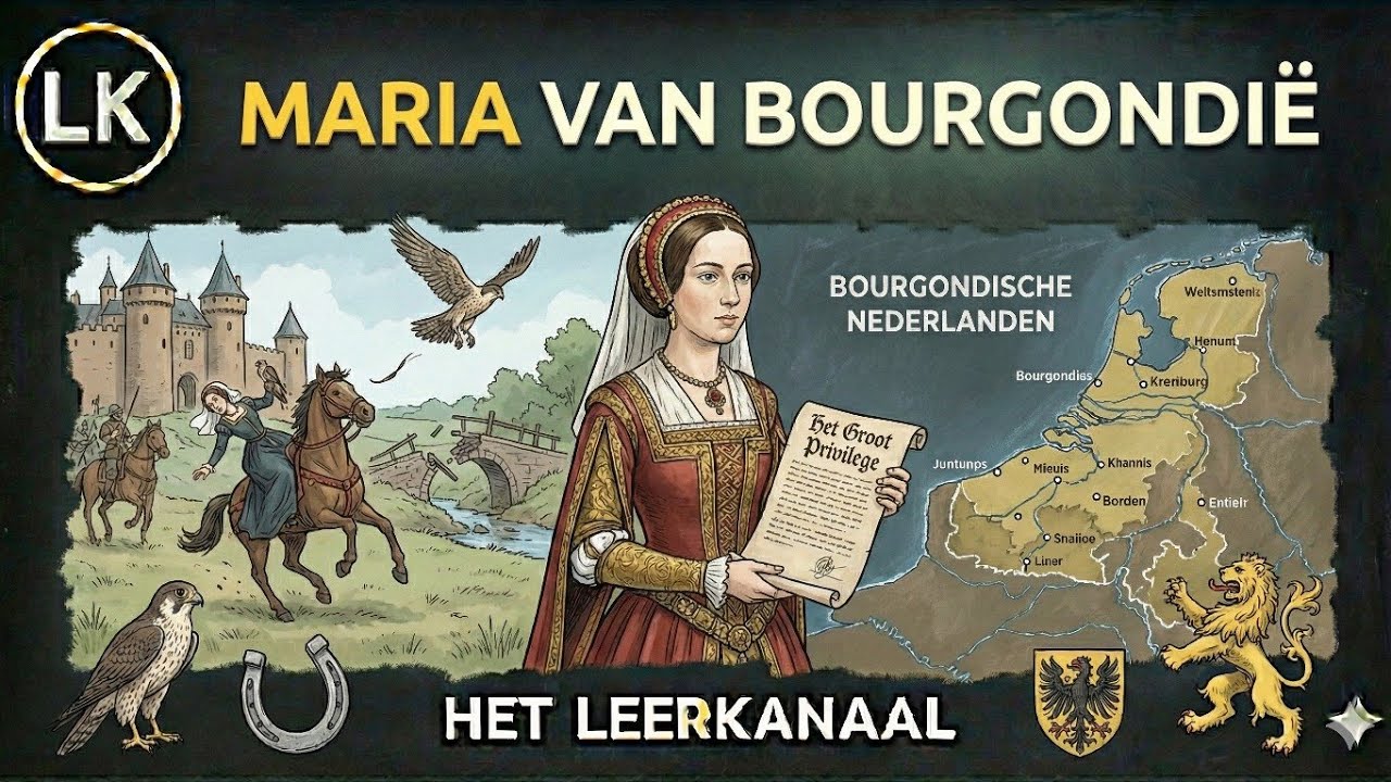 Wie Was Maria van Bourgondi&euml;? | Zo Ontstond Het Habsburgse Rijk 