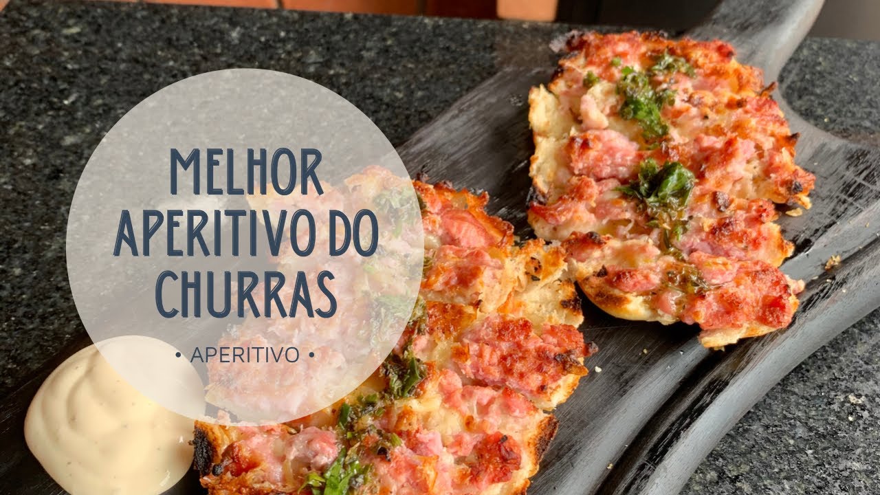 O MELHOR APERITIVO DE CHURRASCO P&Atilde;OLI&Ccedil;A / CHORIPAN