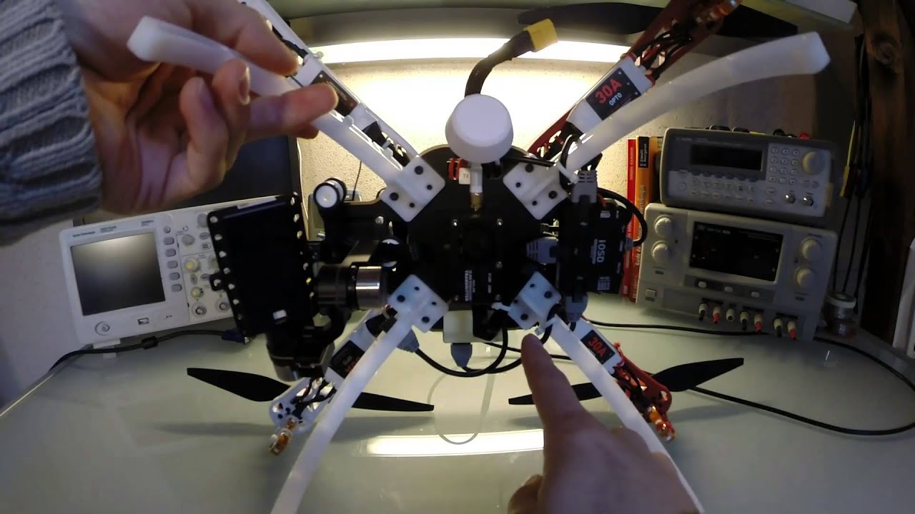 DJI F450 Build #13: Tidying the wires