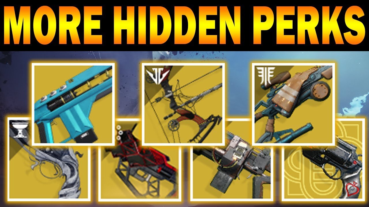 MORE Hidden Exotic Perks in Destiny 2!