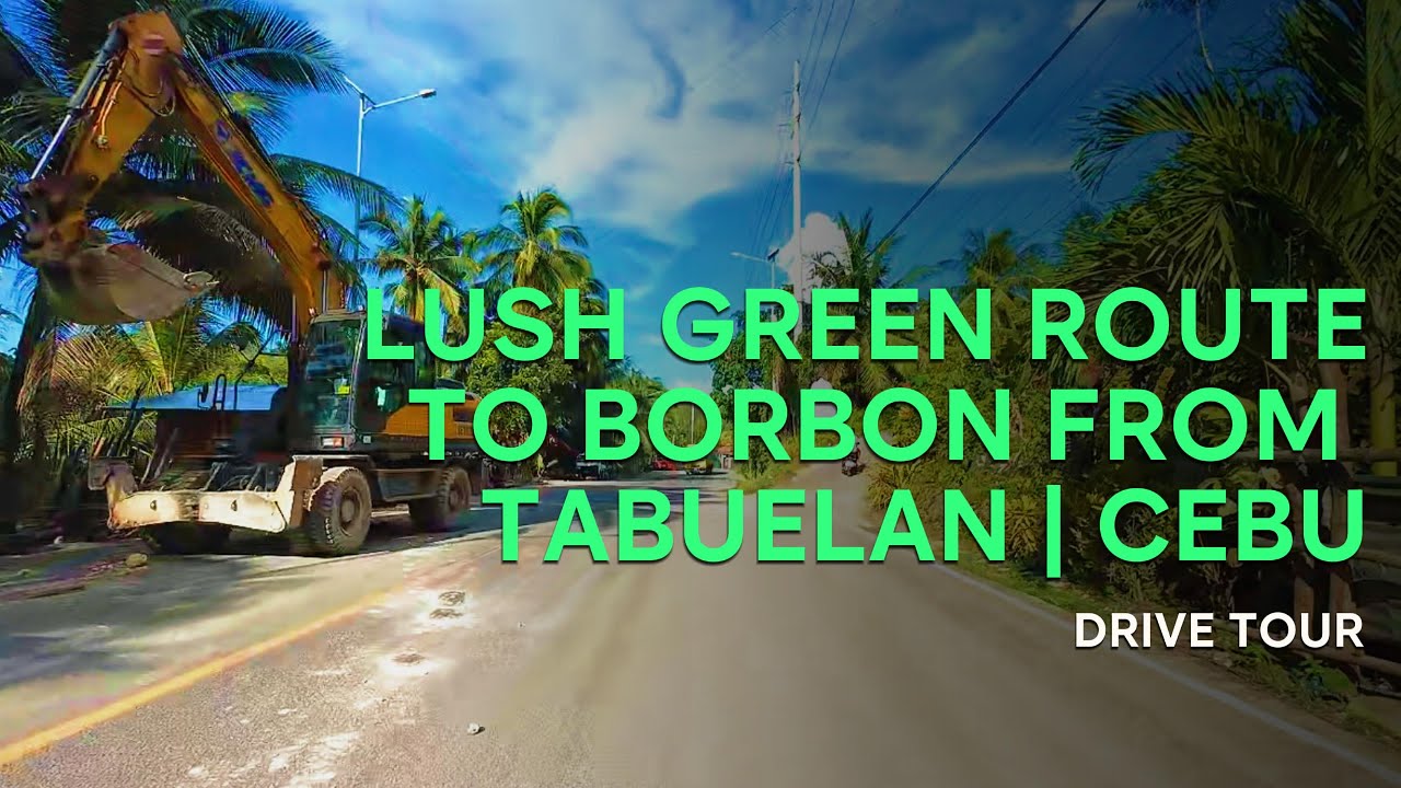 Riding the Quiet Roads of North Cebu From Poblacion Tabuelan to Lugo Borbon 4K